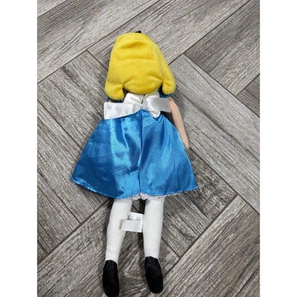 ALICE IN WONDERLAND bean bag plush doll Disney Store exclusive Large 18 Inch - Picture 3 of 7